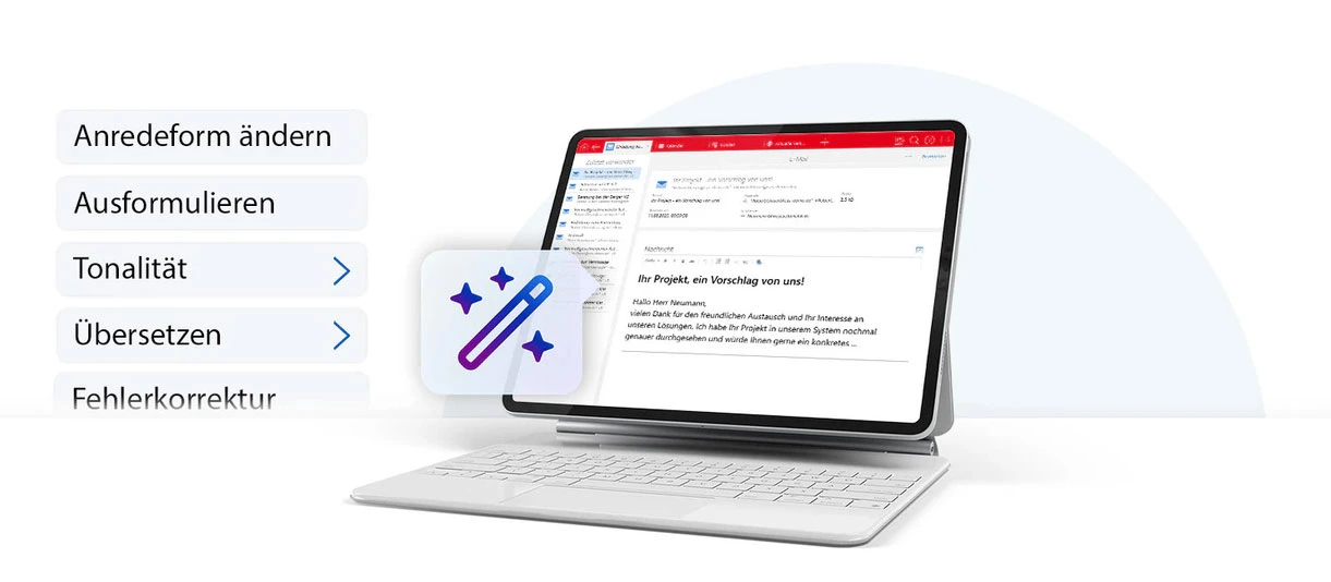 Modul AI connect in CAS genesisWorld x17