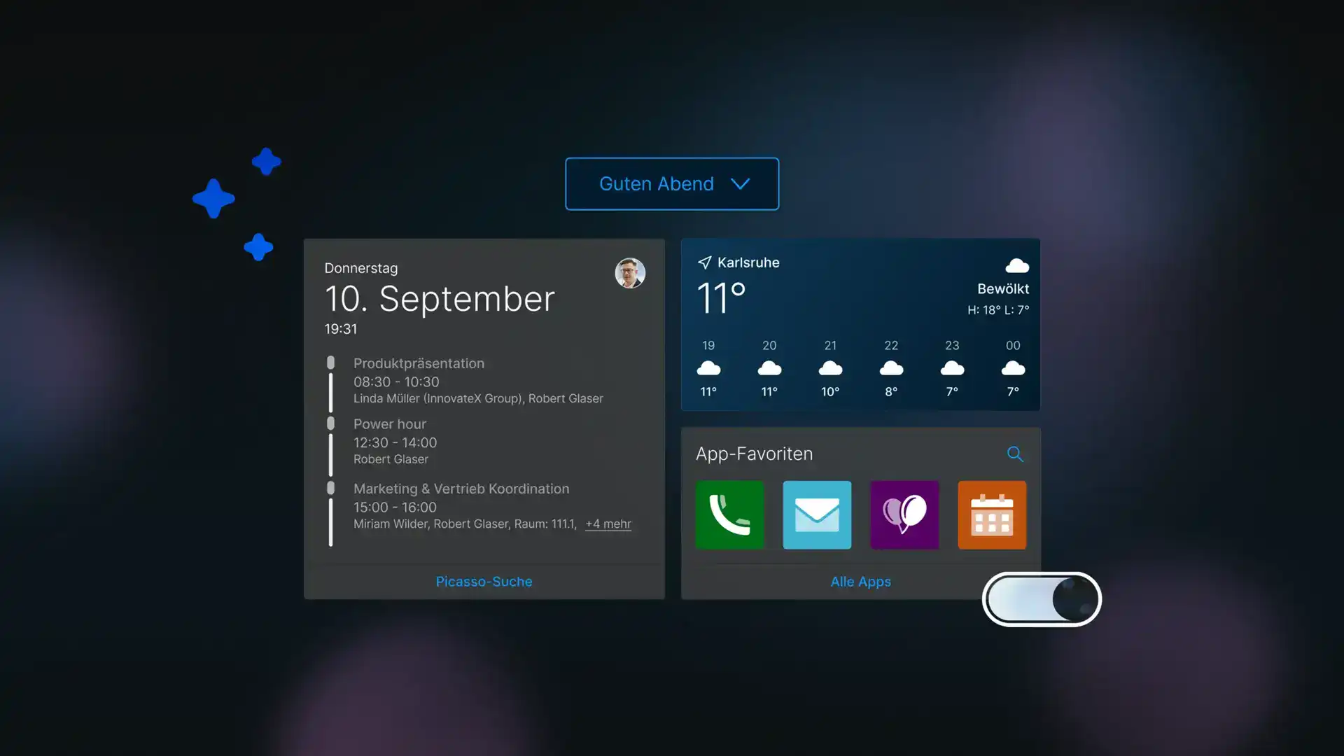CAS genesisWorld x18 Dark-Mode