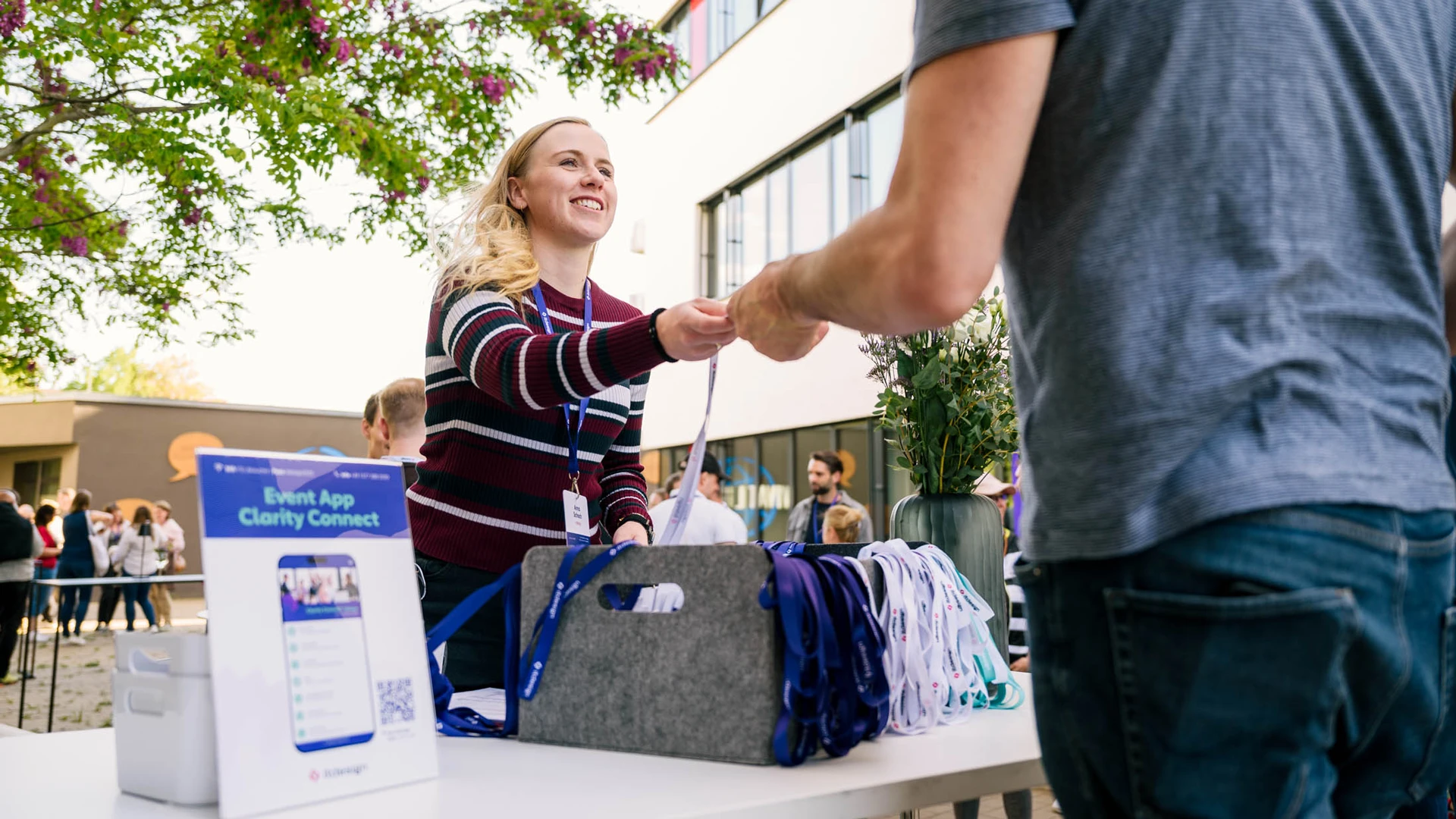 itd Check-in fuer CAS genesisWorld – Teilnehmer einlassen