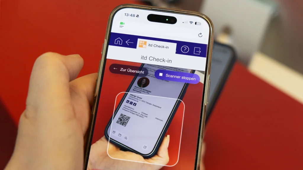 itd Check-in für CAS genesisWorld
